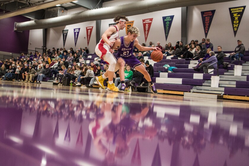 Grand Meadow, LeRoy-Ostrander boys basketball