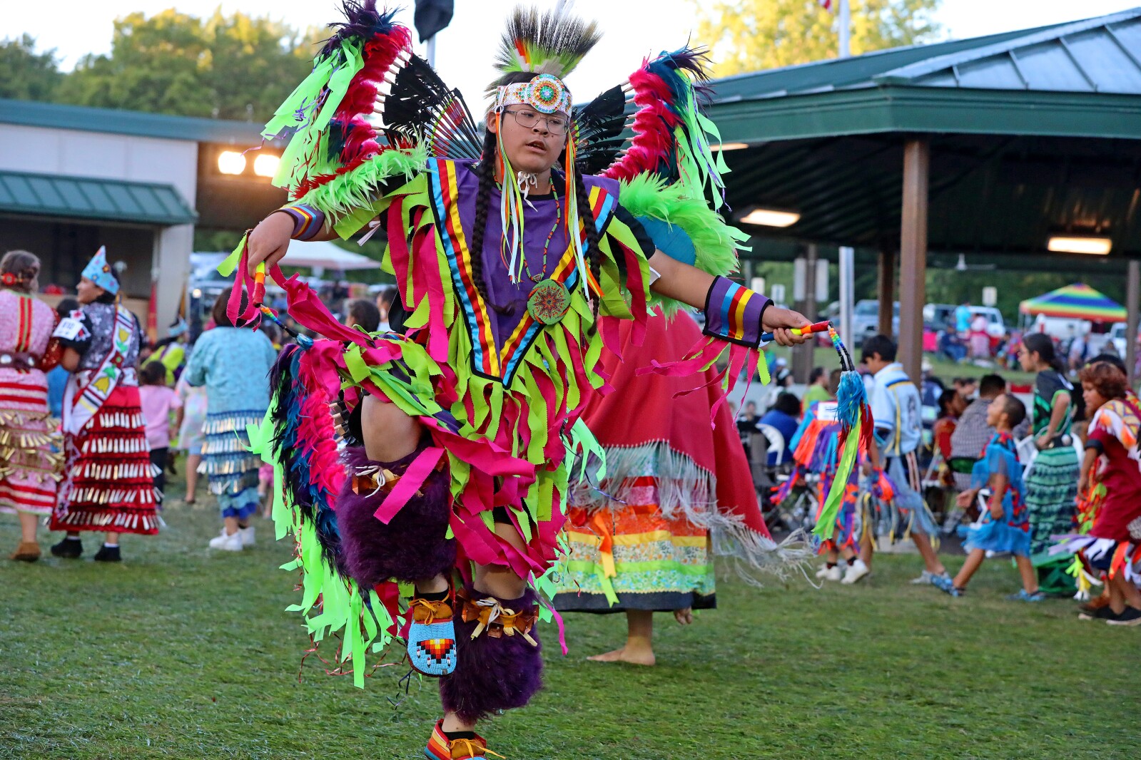The Mille Lacs Band of Ojibwe hosts their 56th annual Traditional Powwow at Iskigamizigan Powwow Grounds near Onamia.