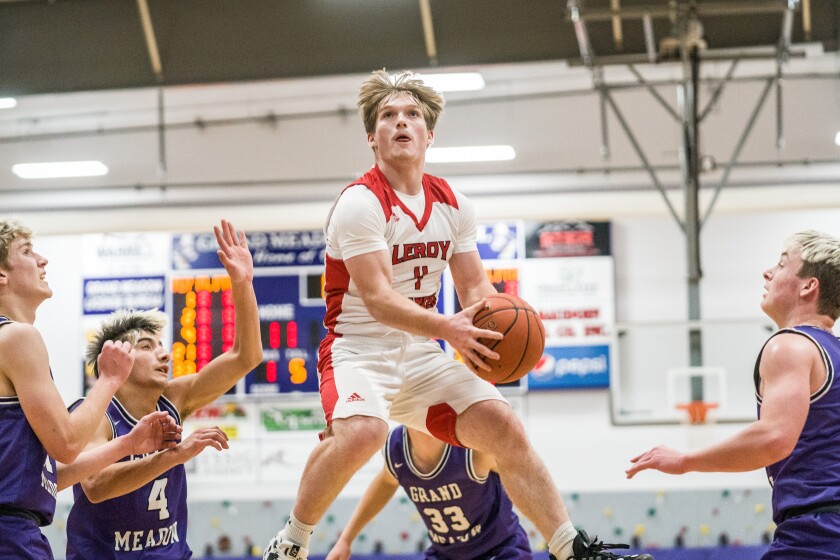 Grand Meadow, LeRoy-Ostrander boys basketball