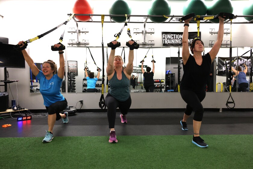 Fitness class