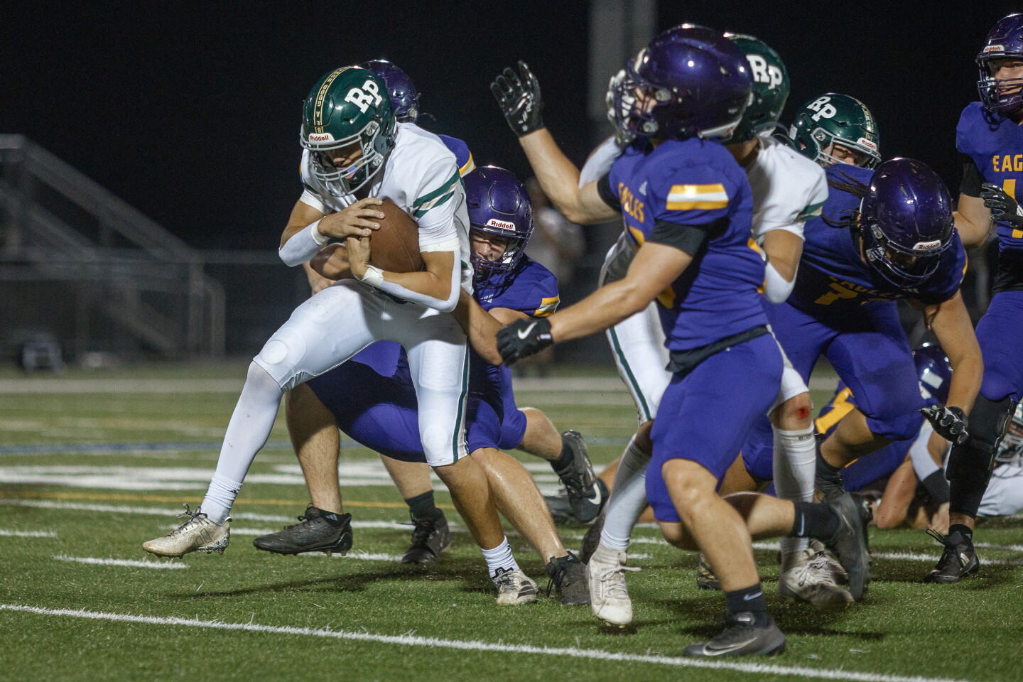 Photos Lourdes, RushfordPeterson football on Oct. 3, 2025 Post