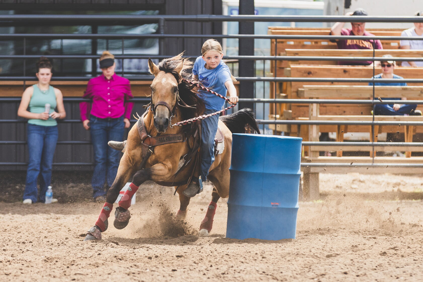 Barrel Racing Injuries Legacy Barrel Race turns pain into purpose over Independence Day ...