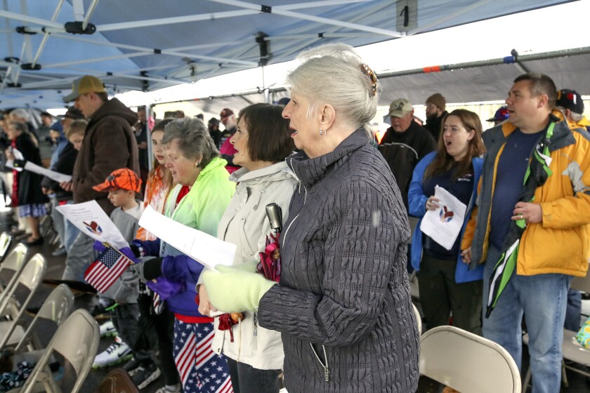 Memorial Day at the Gary-New Duluth Veterans Memorial.