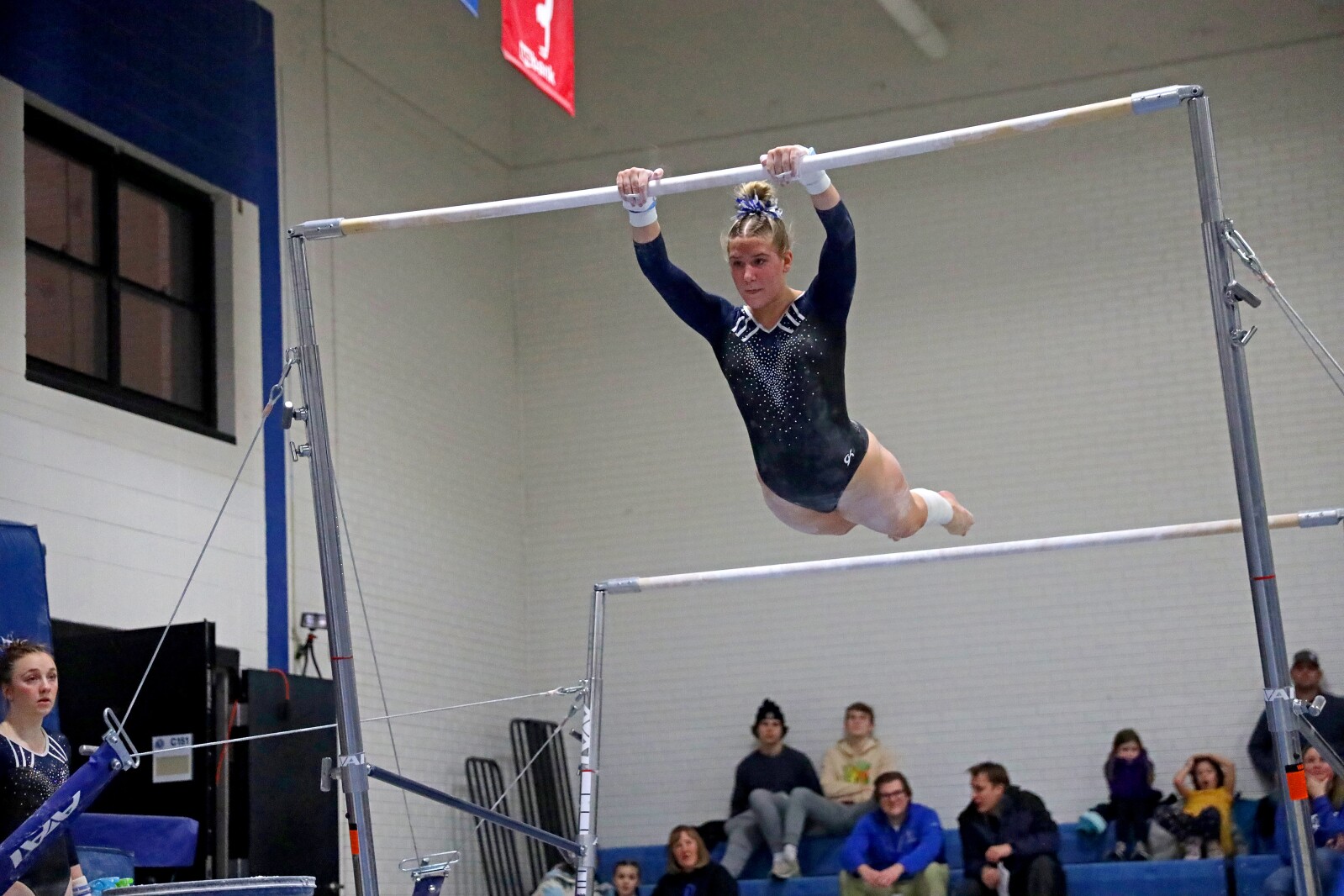 Brainerd gymnastics against Sauk Rapids on Friday, Jan. 13, 2023, at Brainerd.