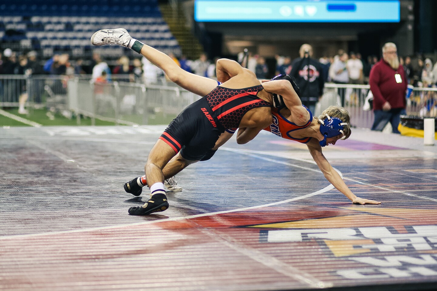 PHOTOS: 17th annual Rumble on the Red wrestling tournament kicks off at ...