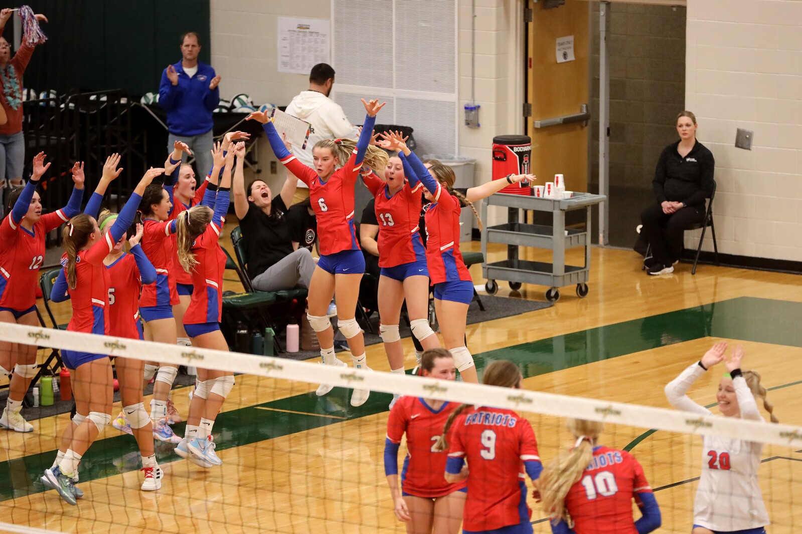 Pequot Lakes vs Wadena-Deer Creek Volleyball on Thursday, Nov. 3, 2022, in Sauk Rapids.