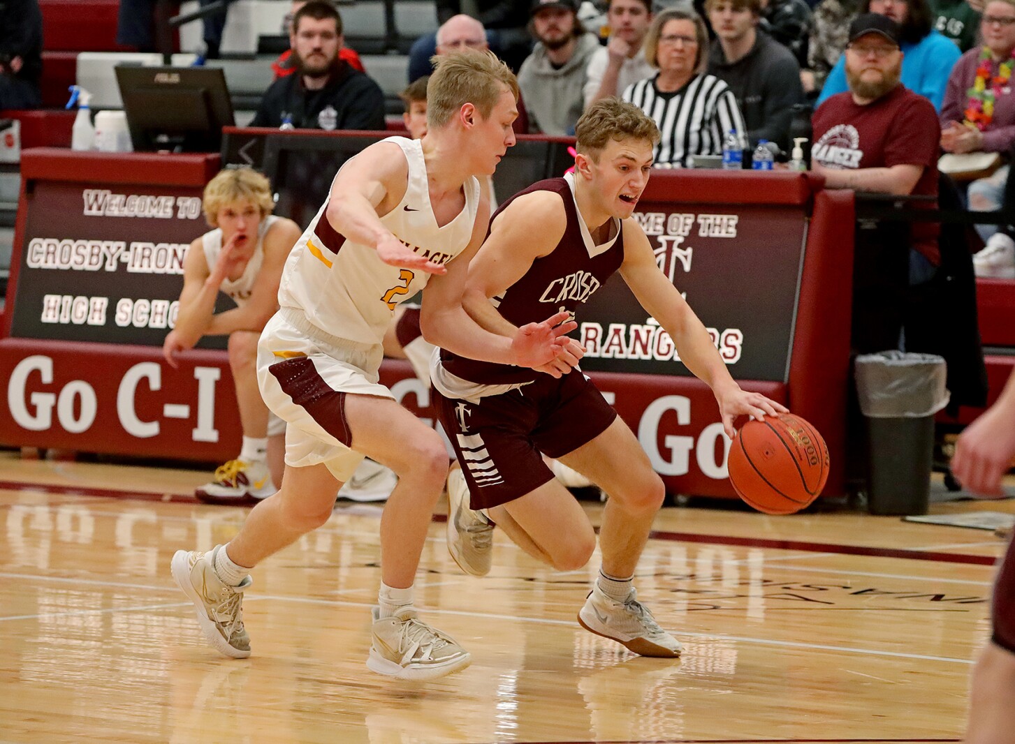 Crosby-Ironton vs Pillager Boys Basketball