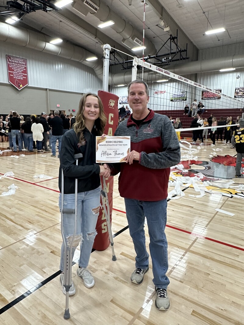 Medina/PB's Allison Thomas accomplishes career-long goal - Jamestown ...