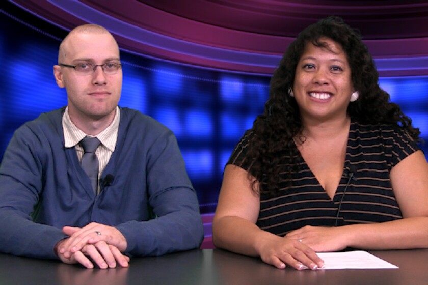 Tim Albrecht and Melinda Lavine