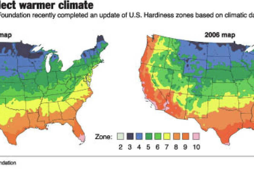 Exploding Tree Zone Map Warming opens door to plant variety - InForum | Fargo, Moorhead and ...