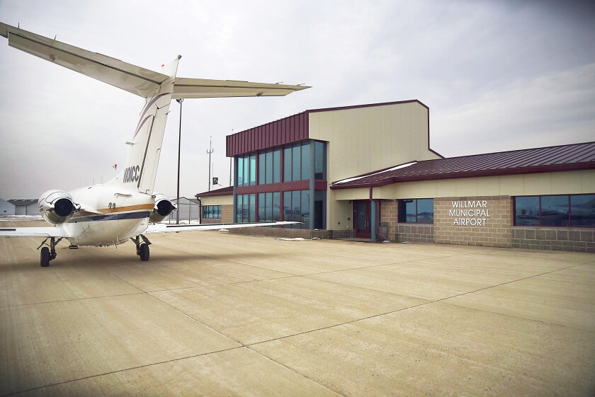 Briana Sanchez / Tribune The Willmar Municipal Airport is shown March 16. An update of the Willmar Airport Master Plan is underway to lay out short-term, mid-term and long-term development goals. Public input will be sought as the work moves forward.