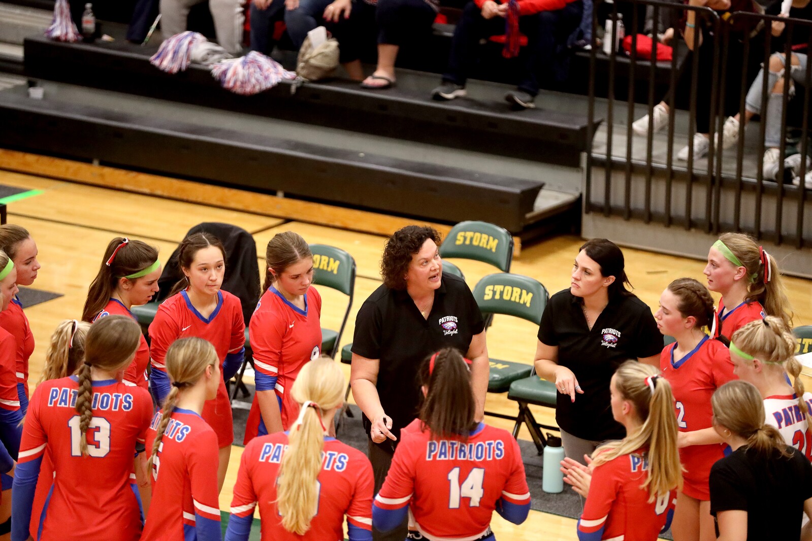 Pequot Lakes vs Wadena-Deer Creek Volleyball on Thursday, Nov. 3, 2022, in Sauk Rapids.