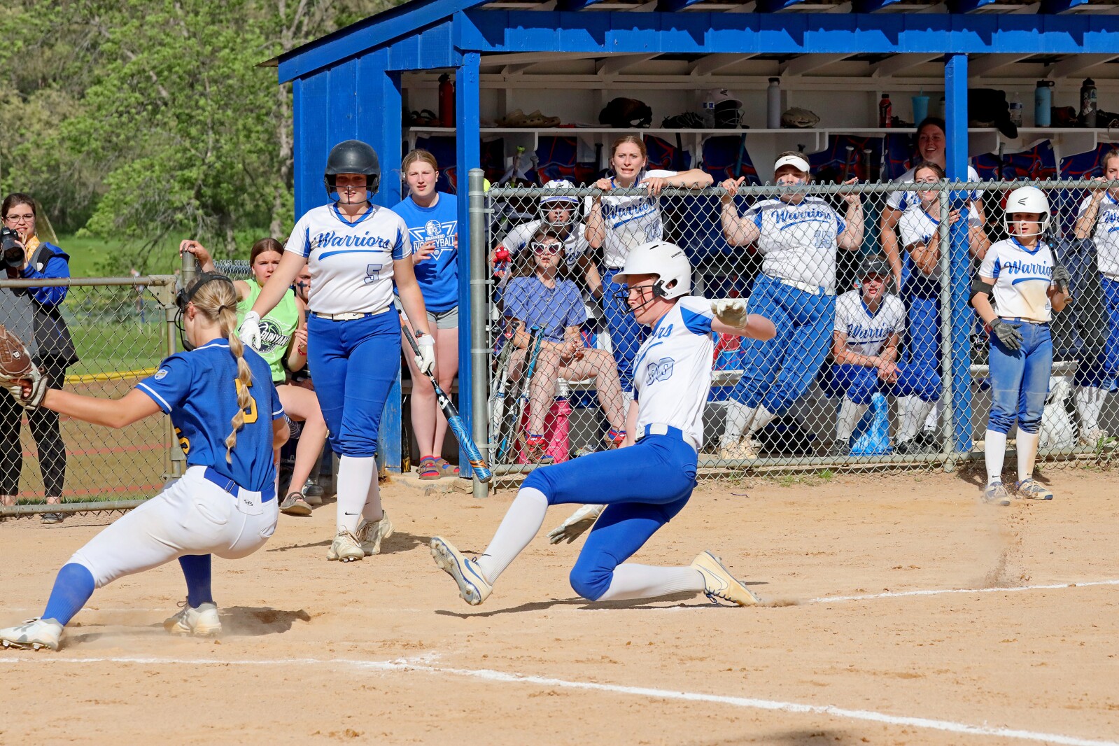 Brainerd softball against St. Michael-Albertville during the Section 8-4A final Thursday, June 2, 2022, at Brainerd.