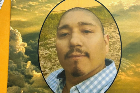 An image of a program for the funeral of Refugio Rodgriguez.