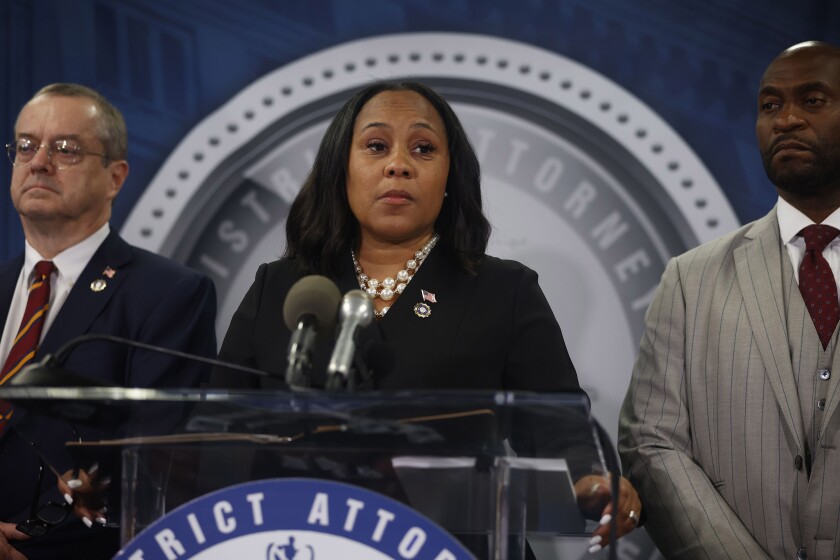 Fulton County District Attorney Fani Willis