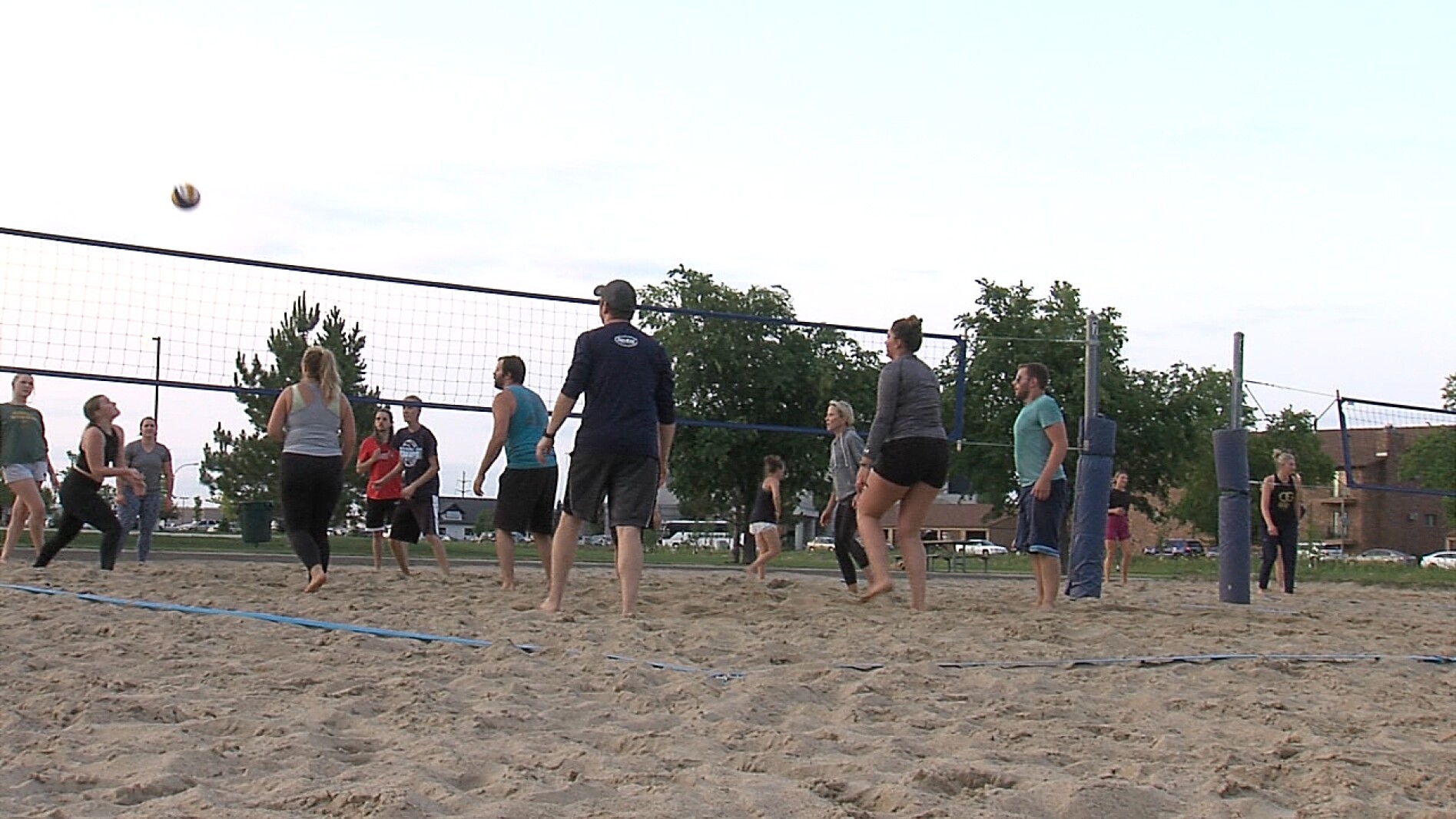 WATCH: Fargo residents find their 'fun in the sun' at Rabanus Park for ...