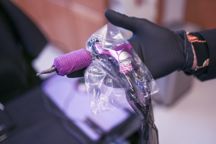 details of cosmetic tattoo studio