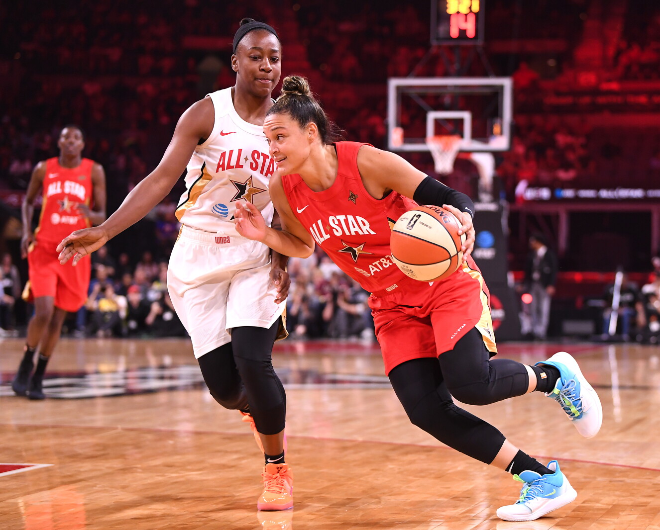 Wnba High Rims Wheeler is MVP in high-flying WNBA All-Star Game