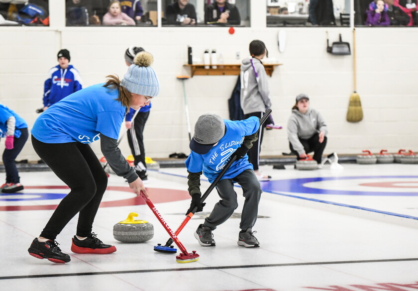 Curling Rocks Row Curling Rocks Junior Bonspiel draws 40 teams to Bemidji - The Bemidji ...