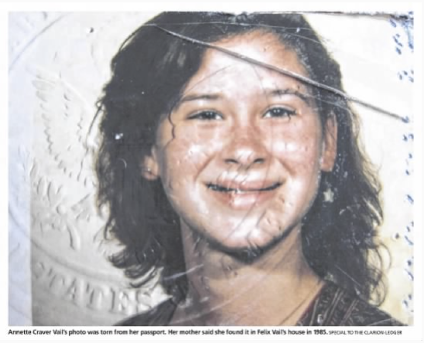 Annette Craver Vail Clarion-Ledger08 Dec 2013