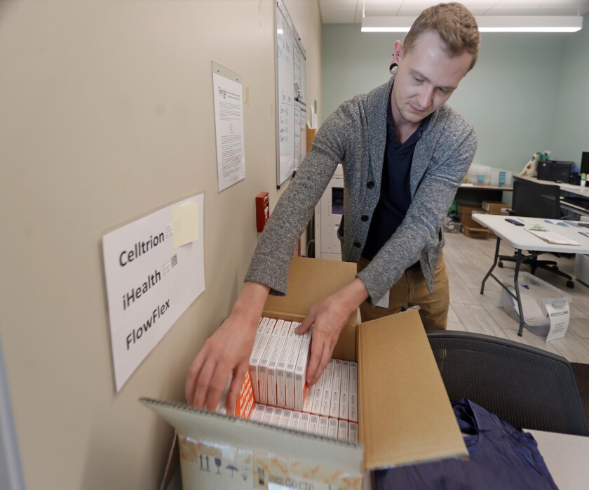 Covid test kits