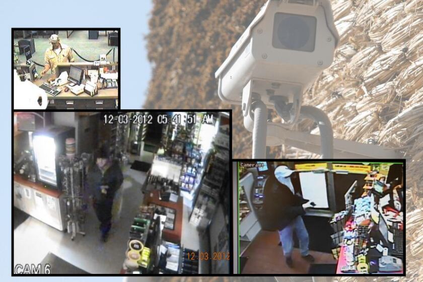 surveillance camera in store