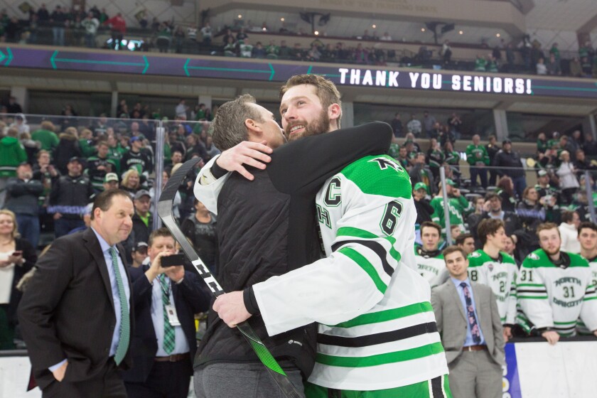 UND has finalists for eight of nine major NCHC awards