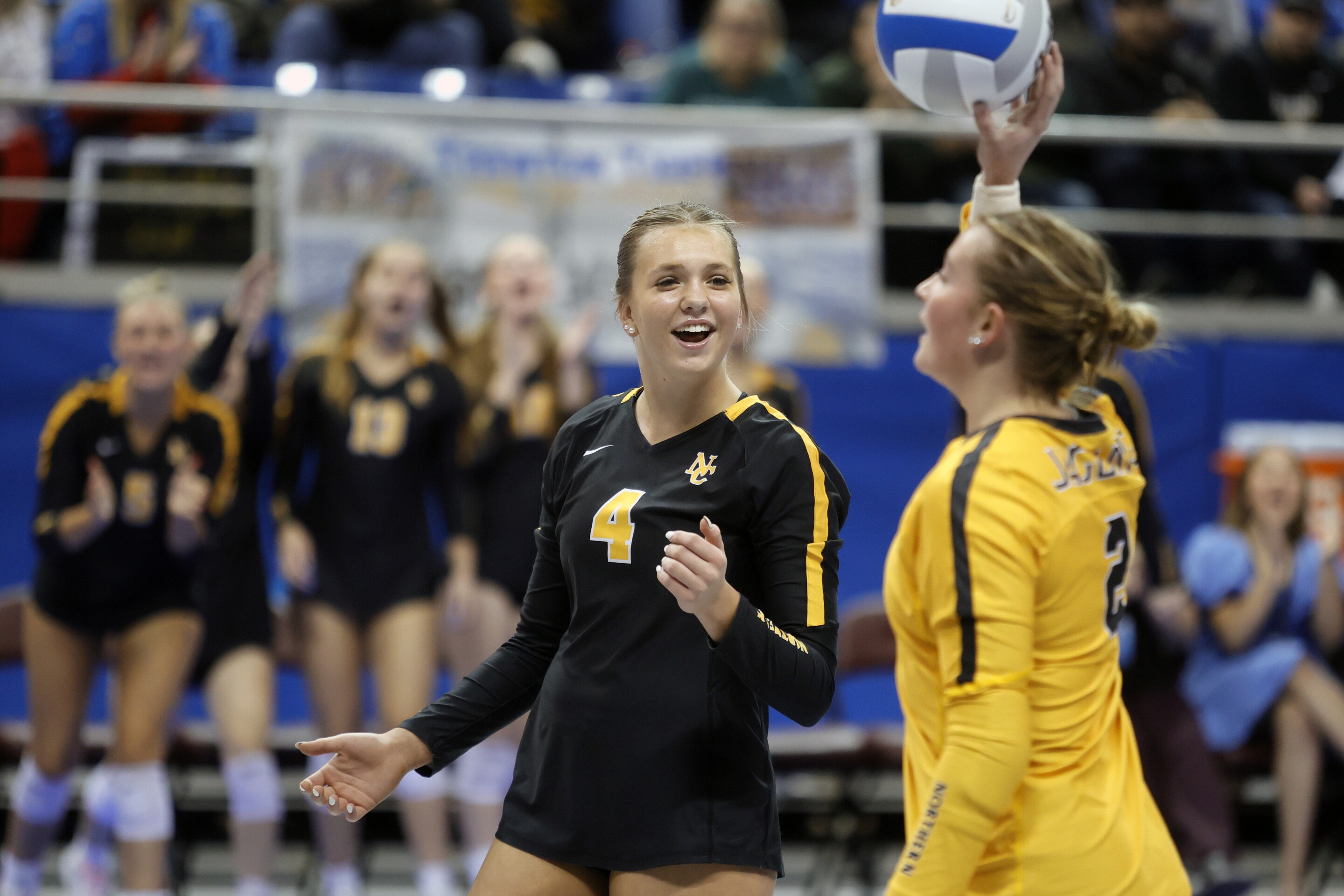 PHOTOS: Scenes from North Dakota Class A and Class B state volleyball ...