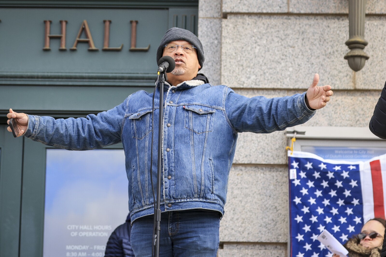 Photos: Thousands attend 'Hands Off' protests across Minnesota, North Dakota Photos: Thousands attend 'Hands Off' protests across Minnesota, North Dakota