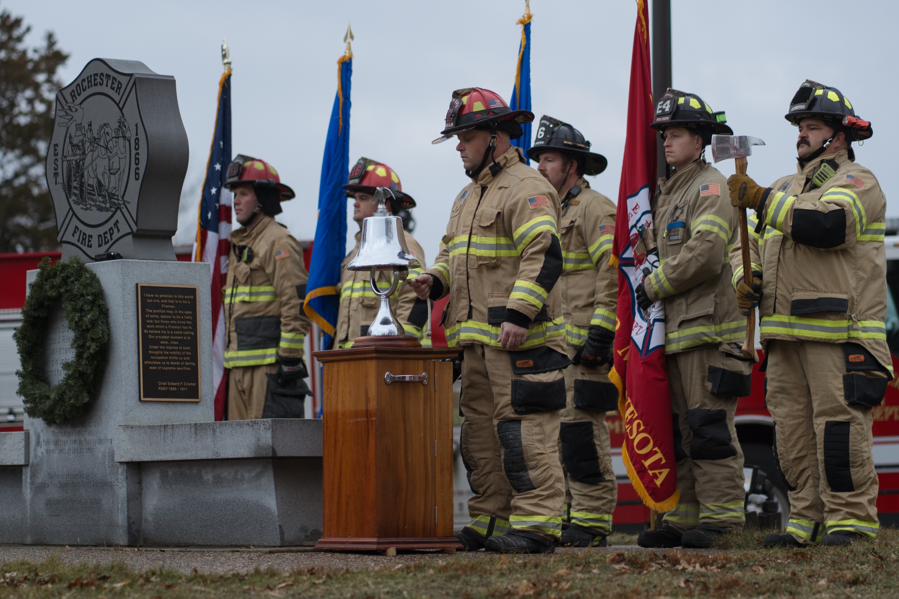 Photos: Rochester Fire Department honors 70th anniversary of Christmas Photos: Rochester Fire Department honors 70th anniversary of Christmas