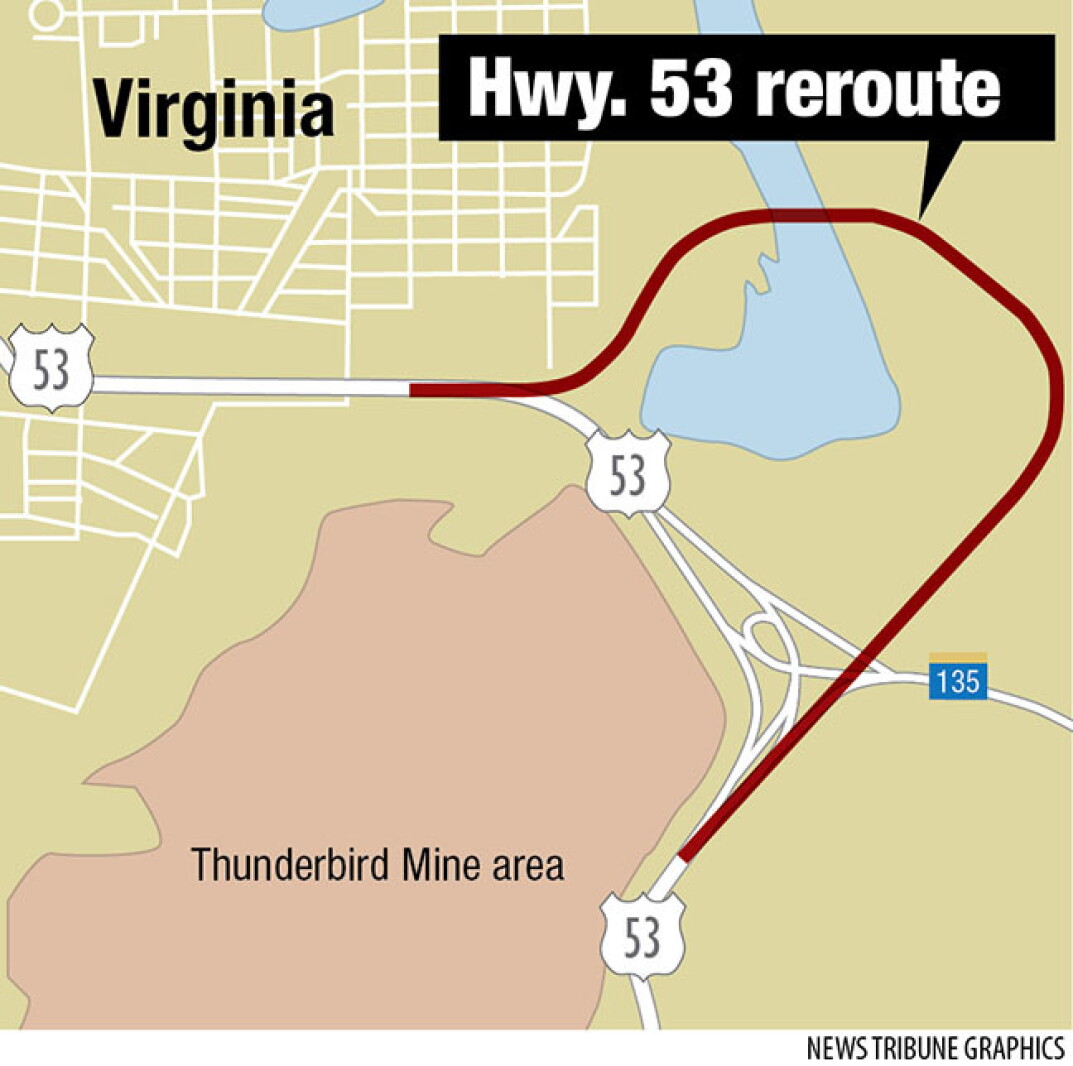 Highway 53 reroute between Eveleth and Virginia receives federal ...