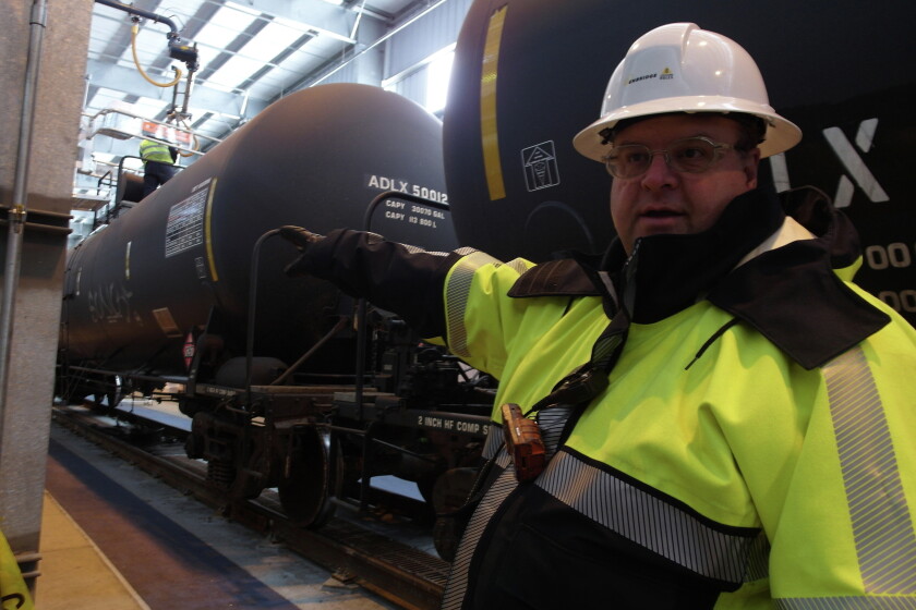 Charlie Roehm Rail shippers have questions about classifying crude - The Dickinson ...