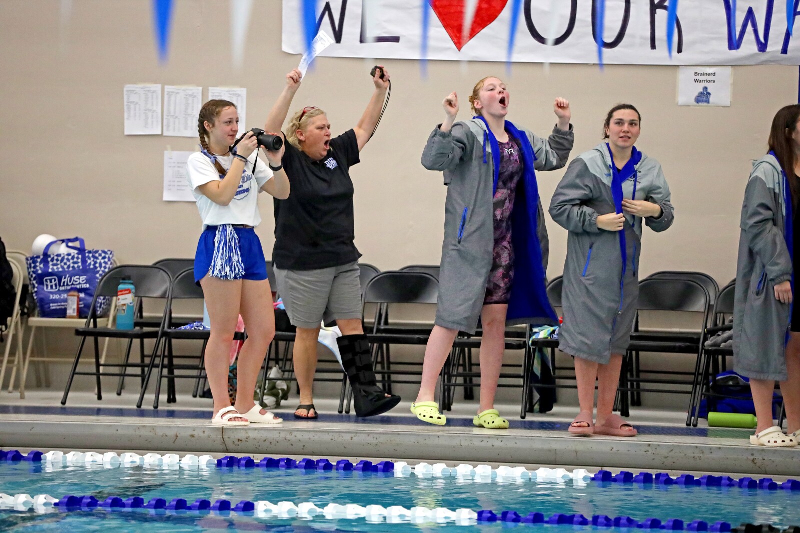 Section 8-2A Girls Swimming and Diving finals Saturday, Nov. 12, 2022, at Brainerd High School.
