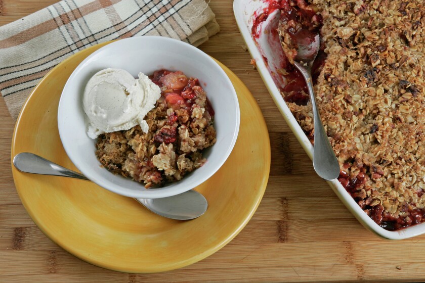 Rhubarb Crunch
