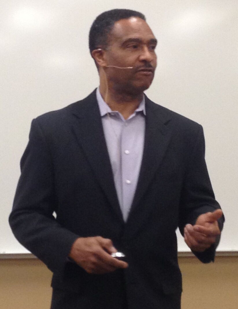 Former Viking Leo Lewis studies the transitions faced by athletes ...