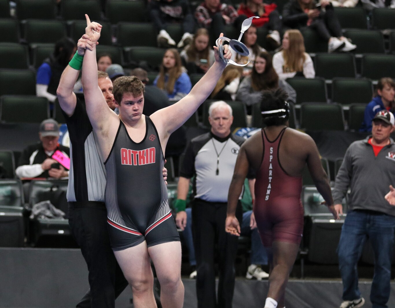 Wrestling Tournament at Xcel Energy Center.