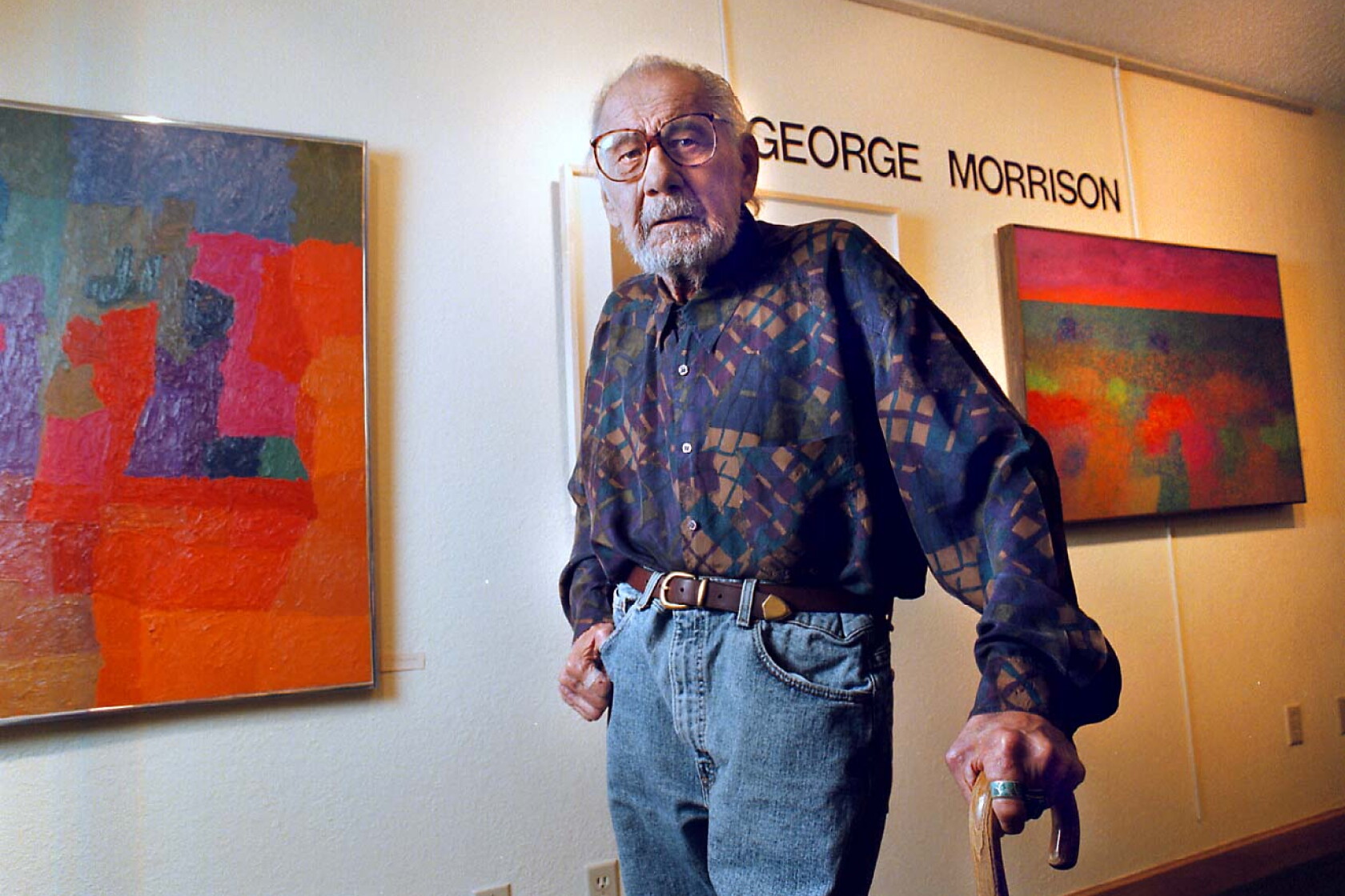 George Morrison Geologist Grand Portage artist George Morrison honored with postage stamps ...