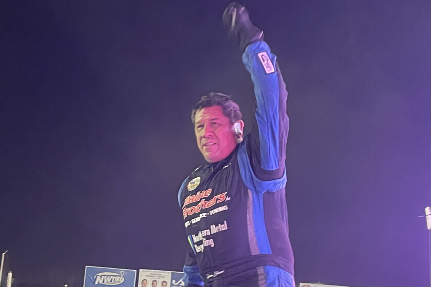 John Seitz Racing Don Shaw holds on to capture his second 92-lap Seitz feature win ...