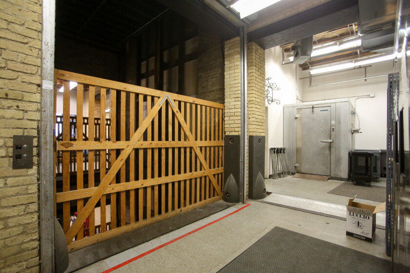 The freight elevator in the Plains Art Museum is the original from the early 1900s, when the building was a warehouse for the International Harvester Company. The company moved tractors and parts with the elevator, and now it is used to move art and for catering and events. For Erin Shapiro, the director and CEO of the Plains Art Museum, the preservation of the museum’s structural integrity is high on the list of priorities, all of which is part of her efforts to raise more money for general operating support.