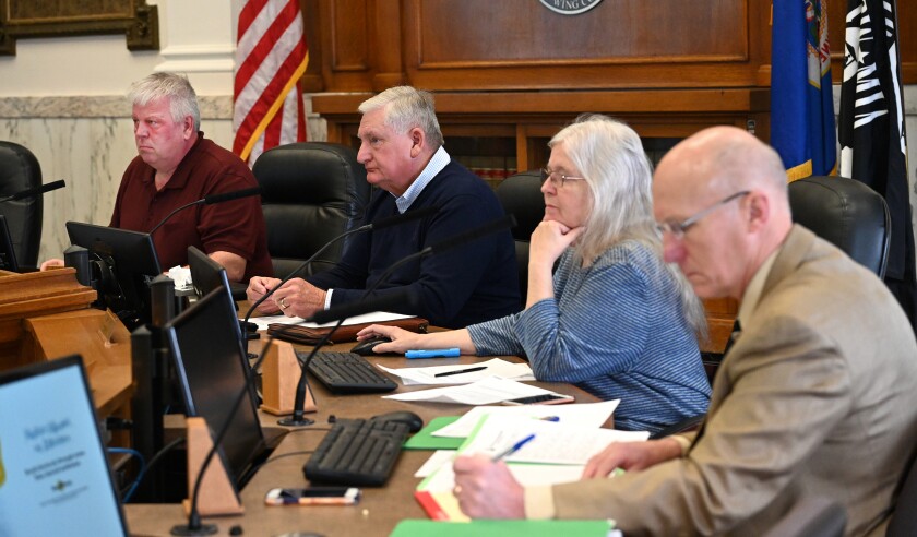 Crow Wing County Board during a meeting.