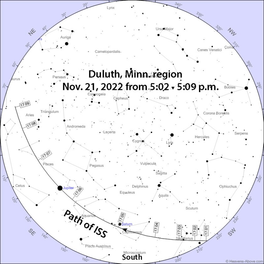 ISS Nov 21 Duluth