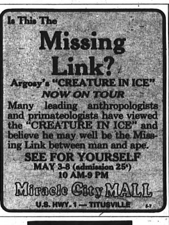 a historical newspaper clipping