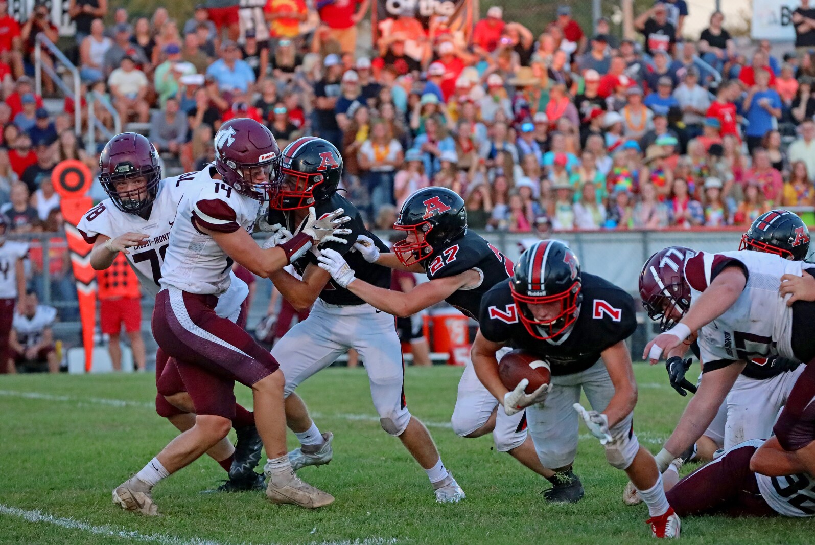 Aitkin football against Crosby-Ironton on Thursday, Sept. 1, 2022, at Aitkin.