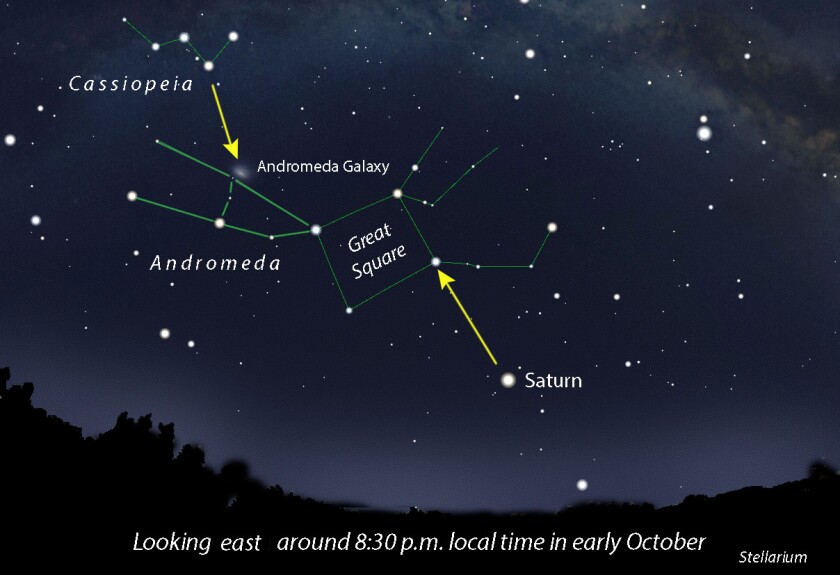 Andromeda constellation