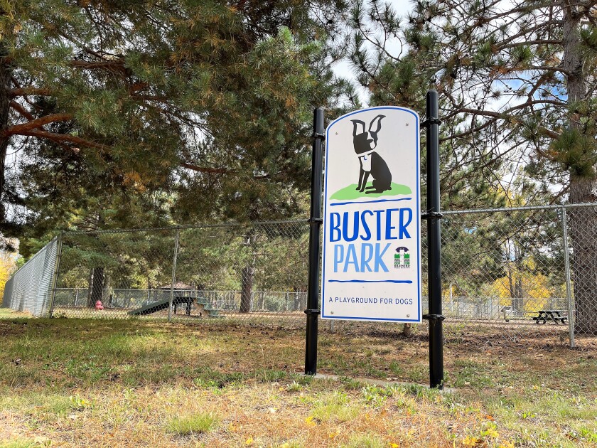 Buster Park sign