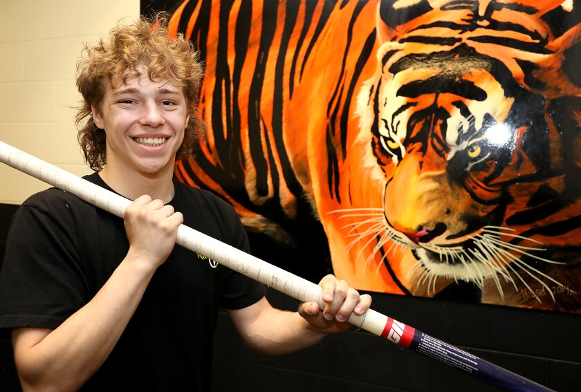 Northwestern’s Cam Benesch flashes a big smile