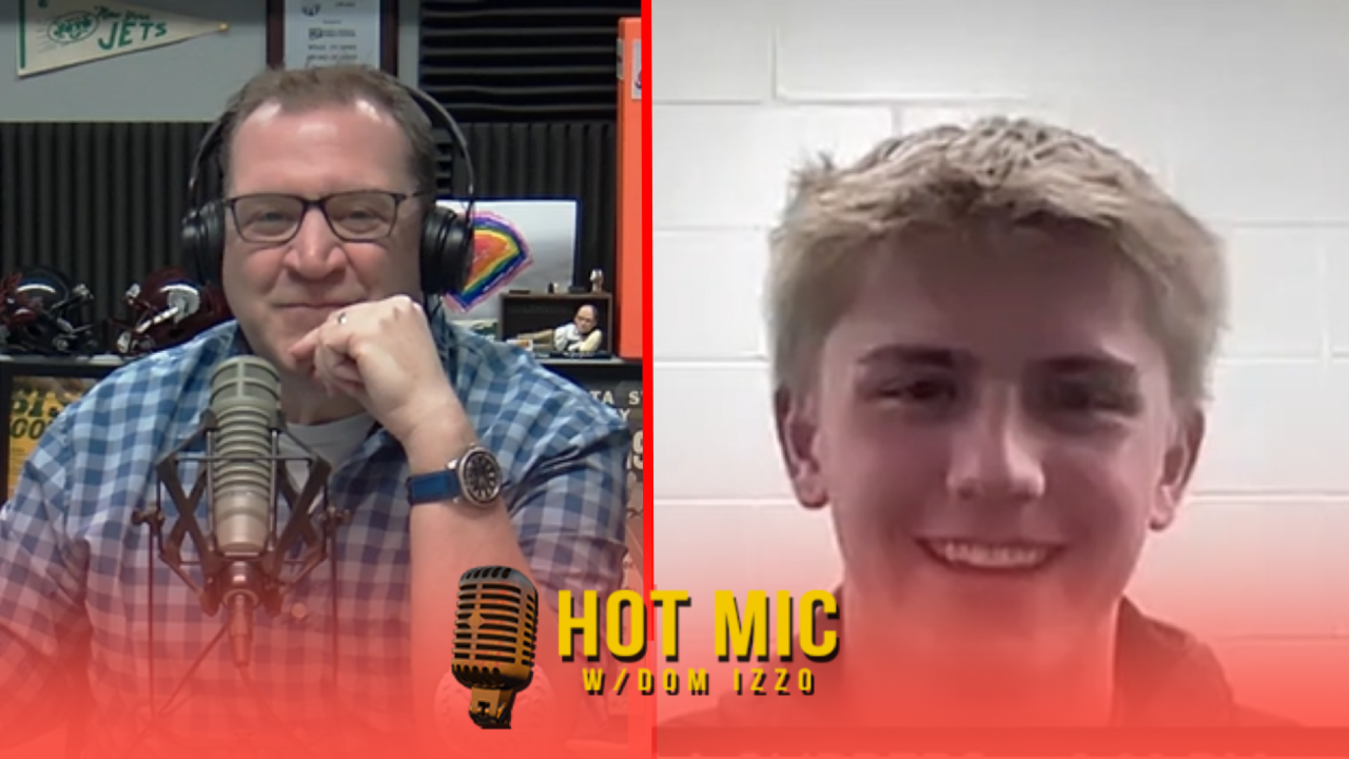 Lesson Prep Cartoon Hot Mic Interview: Watertown's Hunter Peterson on committing to the ...