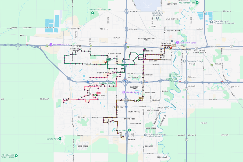 Matbus MATBUS introduces live tracking feature - InForum | Fargo, Moorhead and ...