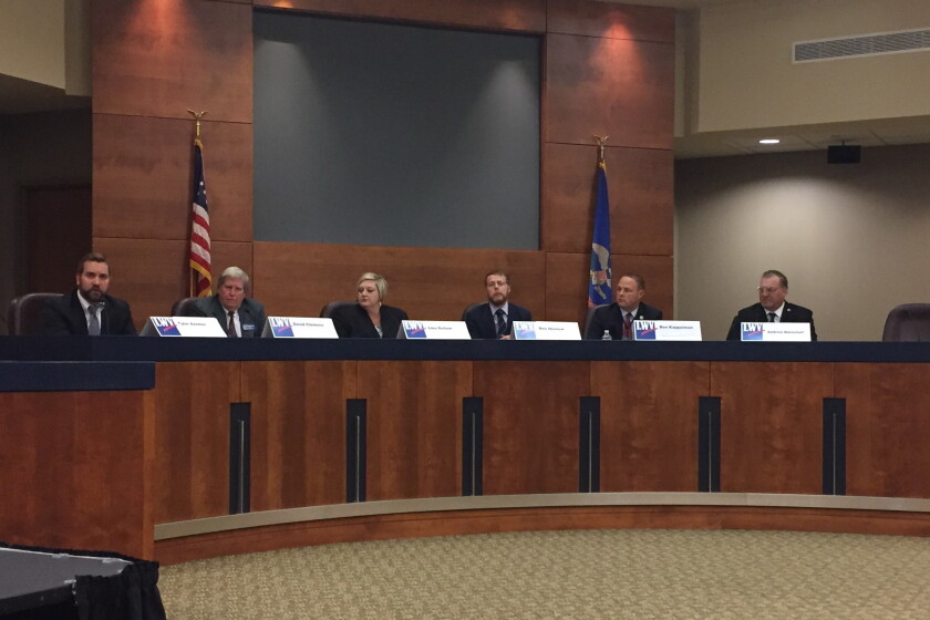 Tyler Axness District 16 candidates talk voter ID laws, LGBT anti-discrimination law ...