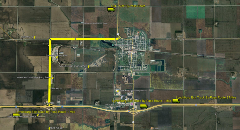 Casselton leaders request signs to show motorists bypass route ...